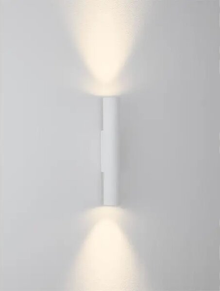 RIVETA ZIDNA LED SVJETILJKA BIJELA 6W IP20 3000K SVJETLO-GORE I DOLJE NL9060306