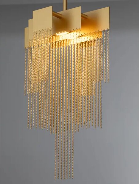 REVIA LED LUSTER ZLATNI 8W IP20 3000K NL9186991