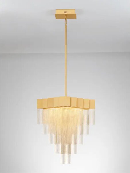 REVIA LED LUSTER ZLATNI 28W IP20 3000K NL9186993