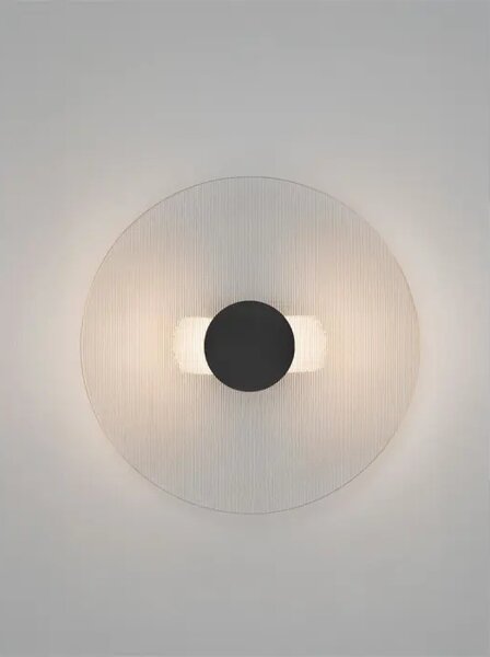 VETRIO 30 ZIDNA LED SVJETILJKA CRNA/STAKLO 6W IP20 3000K NL9236426