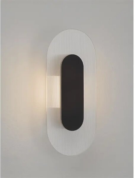 VETRIO ZIDNA LED SVJETILJKA CRNA/STAKLO 6W IP20 3000K NL9236418