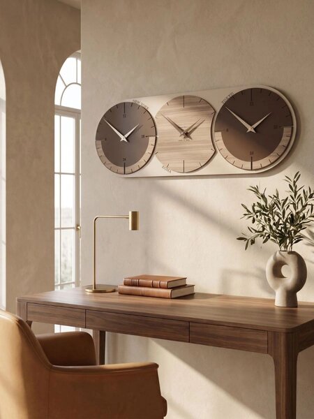 Stenska ura World Clock 4 barve