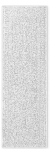 Sivo-slonokoščen zunanji in notranji tekač 80x250 cm Duet Kona – NORTHRUGS