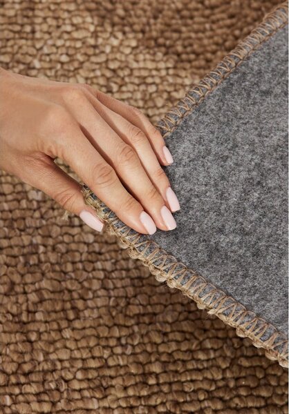 Svetlo rjav pralen tekač 80x240 cm Rocco Caramel – Elle Decoration
