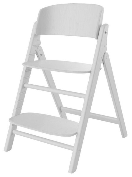 STOLČEK ZA HRANJENJE Click & Fold 62,6/47,3/81,5 cm bela