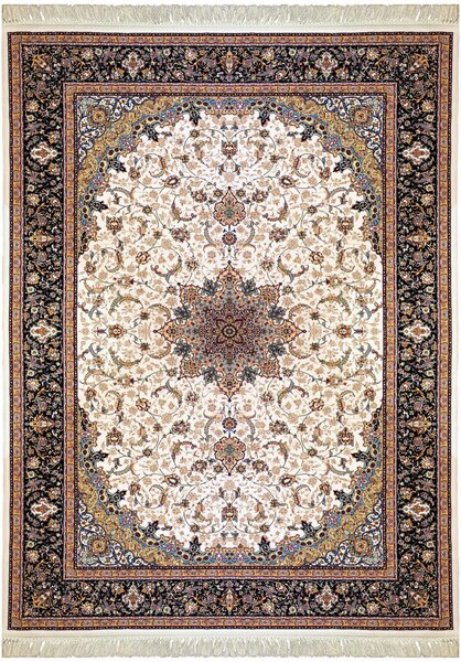 TKANA PREPROGA Isfahan Crem 133/190 cm večbarvno