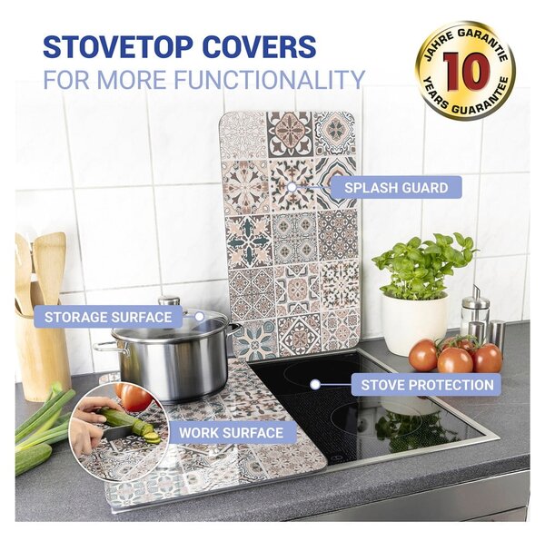 Zaščitna steklena plošča za štedilnik Wenko Universal Tile