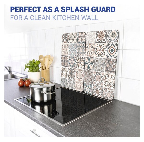 Zaščitna steklena plošča za štedilnik Wenko Universal Tile