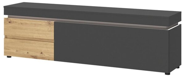 Modern Living Tv-element Luci, Barva Hrasta, Antracit
