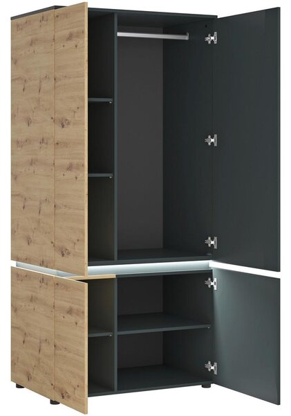 Modern Living Omara Luci, Barva Hrasta, Antracit