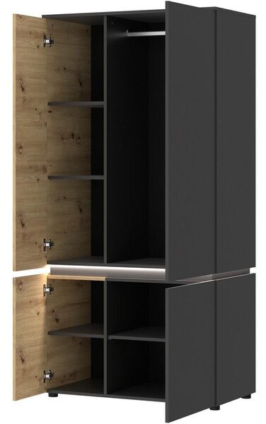 Modern Living Omara Luci, Barva Hrasta, Antracit
