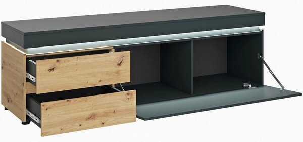 Modern Living Tv-element Luci, Barva Hrasta, Antracit