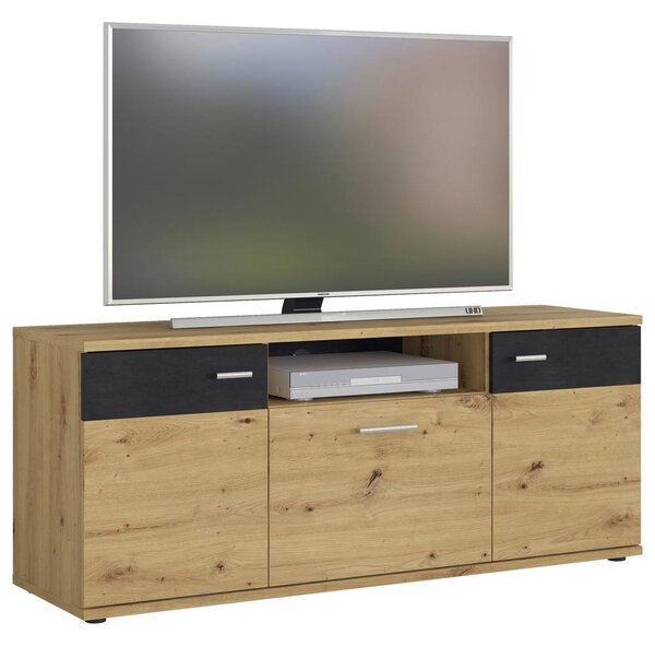 Modern Living Tv-element Nina, Barva Hrasta, Antracit