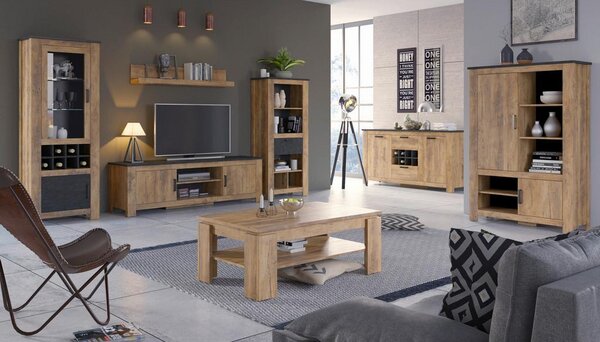 Modern Living Klubska Miza Rapallo, Barva Kostanja