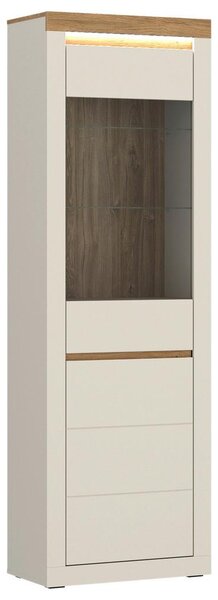 Modern Living Vitrina Naxxar, Barva Hrasta, Kašmir, Osvetlitev