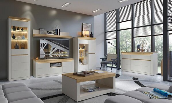 Modern Living Klubska Miza Naxxar, Kašmir, Barva Hrasta