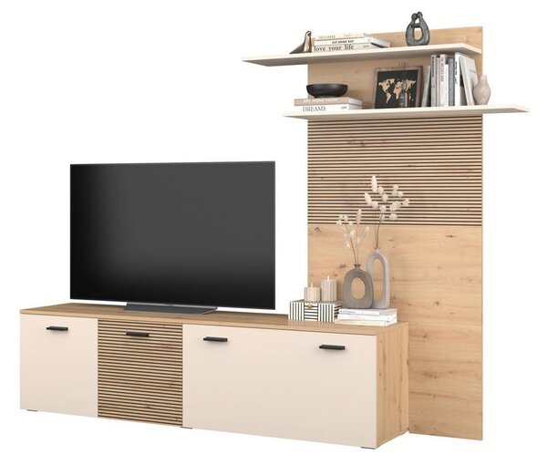 Modern Living Dnevni Regal Free, Barva Hrasta, Kašmir