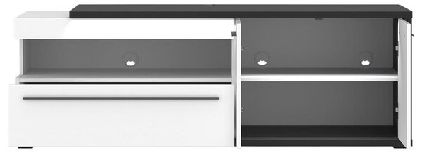 Modern Living Tv-element Ambiente Plus, Bela, Antracit