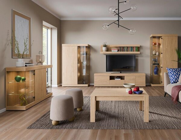 Modern Living Tv-element Aretta, Barva Hrasta