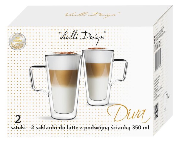 Skodelice v kompletu 2 ks 350 ml Diva – Vialli Design