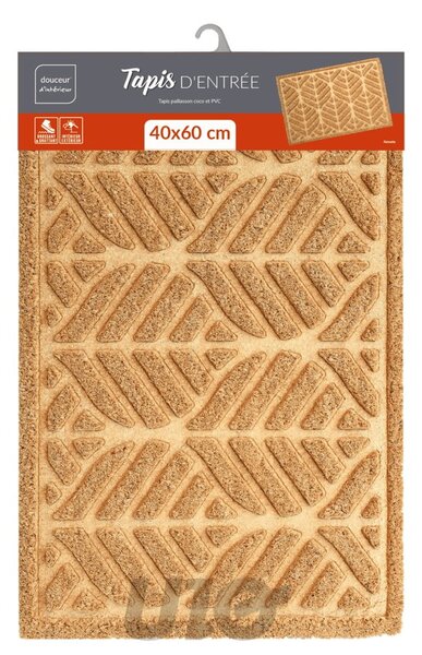 Predpražnik iz kokosovih vlaken 40x60 cm Palmette – douceur d'intérieur