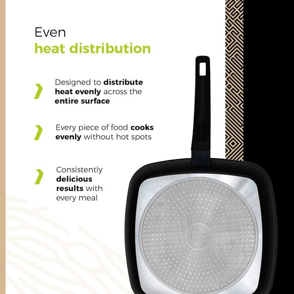 BE Living Grill ponev Delight Black 28 cm