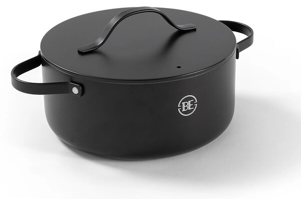 BE Living Lonec s pokrovom Essential Black 24 cm