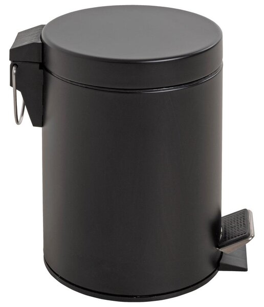Mömax Kozmetični Koš Kosmo, Črna, Mat, Kovina, 3 L