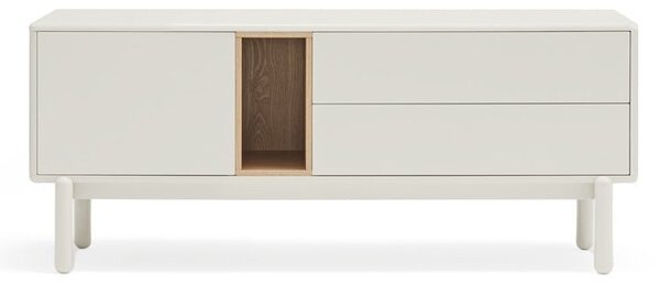 Kremno bela TV omarica 140x56x40 cm Corvo – Teulat