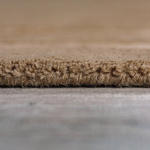 Rjava ročno tkana volnena preproga 200x290 cm Gatsby – Flair Rugs