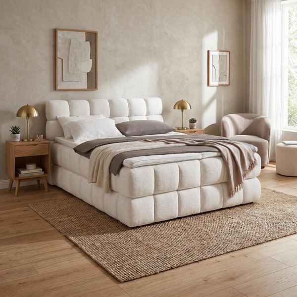 Premium Living Postelja Boxspring Bubble Box