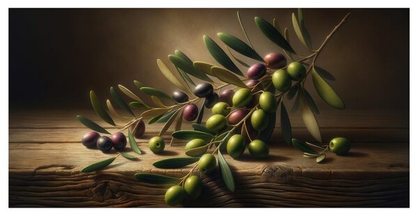 Slika olive na lesu