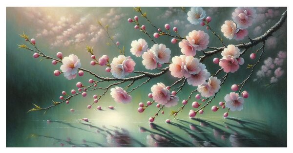 Slika cvetoča sakura