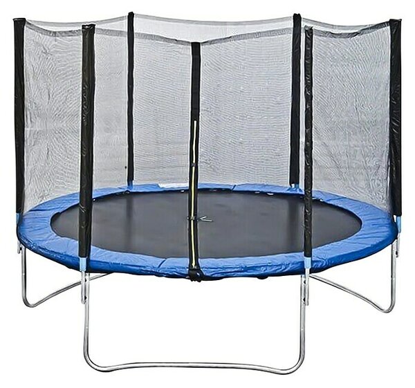 Trampolin z zaščitno mrežo TooMuch (Premer: 183 cm, Modra)