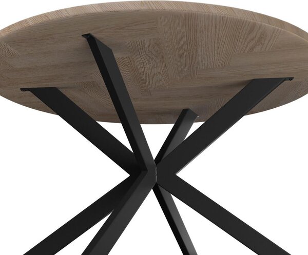 Bessagi Home Jedilna Garnitura Eolona, Miza Ø 120cm, 4x Stol