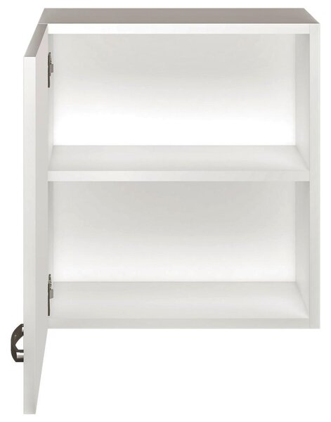 FlexWell Kuhinjska Zgornja Omarica Alba, Bela, Š. 50 Cm
