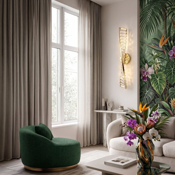 STENSKA LED SVETILKA APP1951-W 50 cm GOLD
