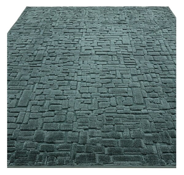 Zelenomodra preproga 160x230 cm – Asiatic Carpets