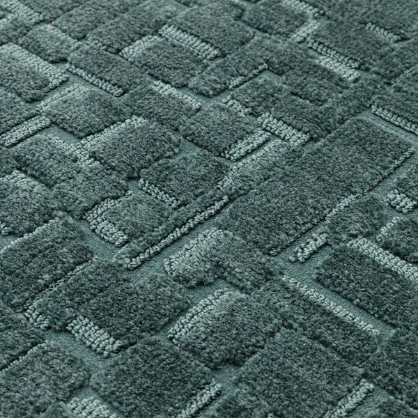 Zelenomodra preproga 160x230 cm – Asiatic Carpets