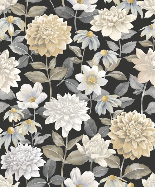 Tapeta Dahlia 5 barv