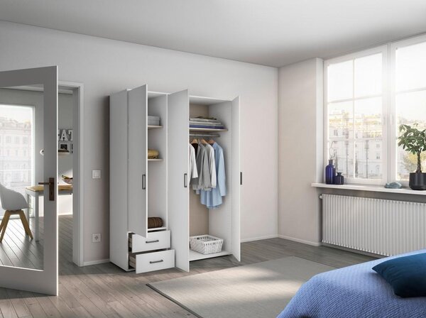 Modern Living Omara S Klasičnimi Vrati Voyager, Bela