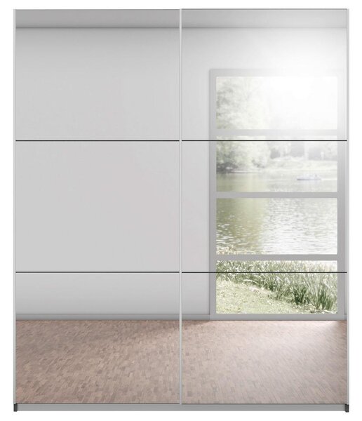 Modern Living Omara Z Drsnimi Vrati Reflect, Temno Siva