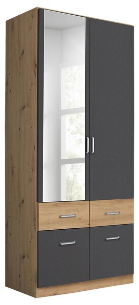 Modern Living Omara S Klasičnimi Vrati Aalen, Temno Siva