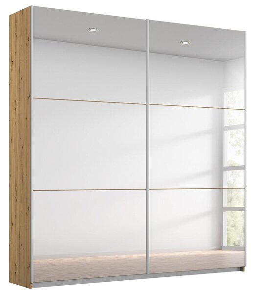 Modern Living Omara Z Drsnimi Vrati Reflect, Barva Hrasta