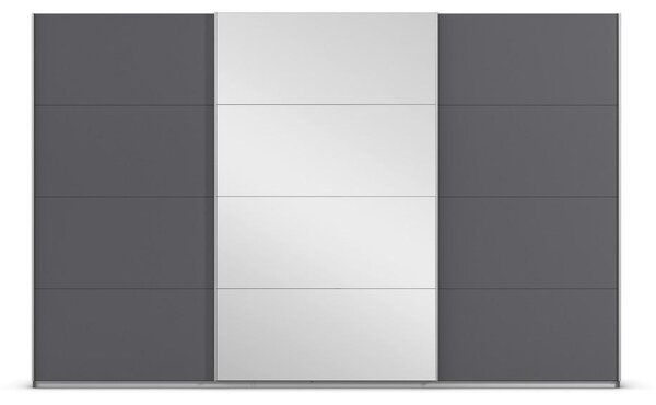 Modern Living Omara Z Drsnimi Vrati Miami, Temno Siva