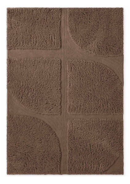 Rjava ročno tkana preproga 120x180 cm Lambeth Jasper – Ted Baker