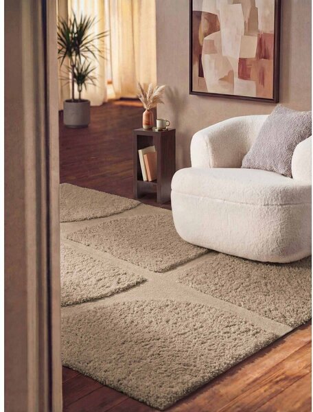 Bež ročno tkana preproga 160x230 cm Lambeth Jasper – Ted Baker