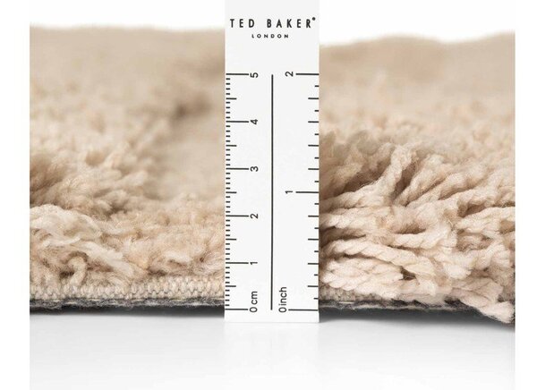Bež ročno tkana okrogla preproga ø 160 cm Lambeth Jasper – Ted Baker