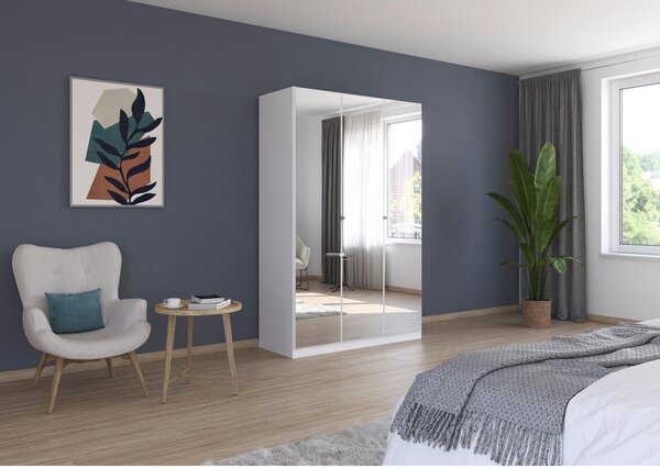 Modern Living Omara Za Oblačila Reflect, Bela