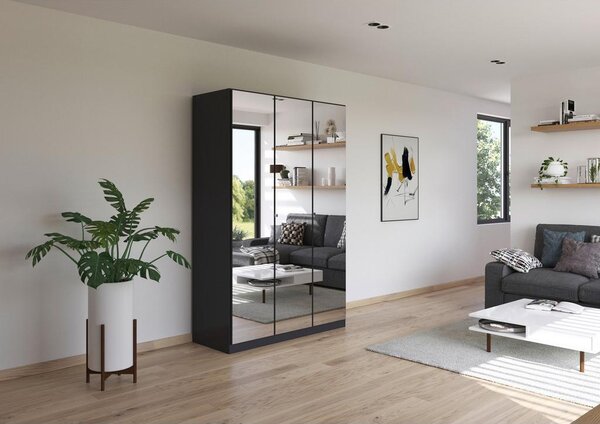 Modern Living Omara Za Oblačila Reflect, Temno Siva